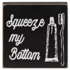 Homegifo *funny Bathroom Wood Block 3 Asstd.