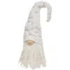 Homegifo Fuzzy Sparkle Snowflake Gnome Sitter