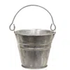 Homegifo Galvanized Metal Bucket 3" Dia X 2.75"h