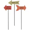 Homegifo Garden Arrow Plant Poke 3 Asstd.