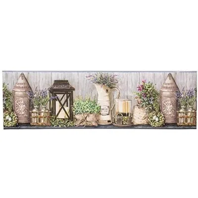 Homegifo *garden Wall Border In Multi