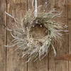 Homegifo Glistening Pine & Frosty Grass Wreath