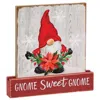 Homegifo *gnome Sweet Gnome Christmas Wood Block