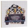 Homegifo *gnomes In Truck With Sunflowers Square Wooden Block