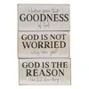 Homegifo Goodness Of God Block Sign 3 Asstd.