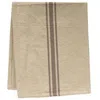 Homegifo Grain Sack Gray Stripe Short Runner