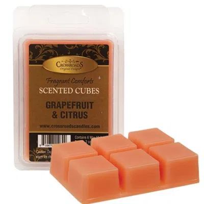 Homegifo Grapefruit & Citrus Scent Cubes In Orange