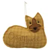 Homegifo *gratitude Cat Ornament