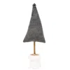 Homegifo *gray Fabric Tree 15.5"