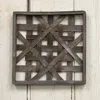 Homegifo Graywash Square Woven Frame 12"