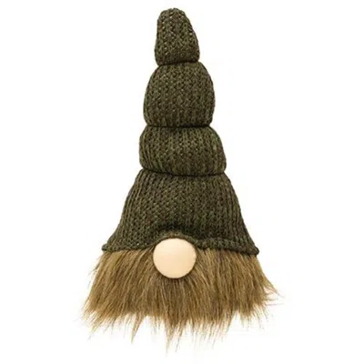 Homegifo Green Bubble Hat Gnome In Brown