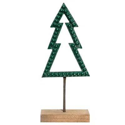 Homegifo *green Outline Christmas Tree