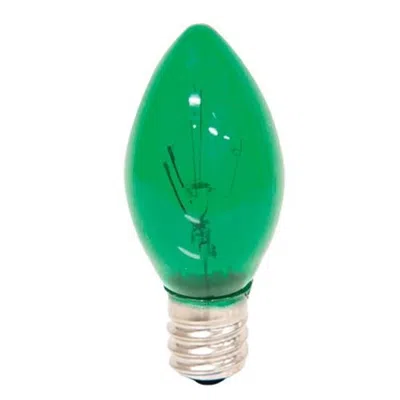 Homegifo Green Replacement Bulb Candelabra Base 5 W In Brown