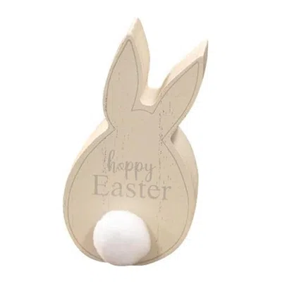 Homegifo Happy Easter Bunny Silhouette In Neutral