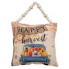Homegifo *happy Harvest Truck Pillow Ornament