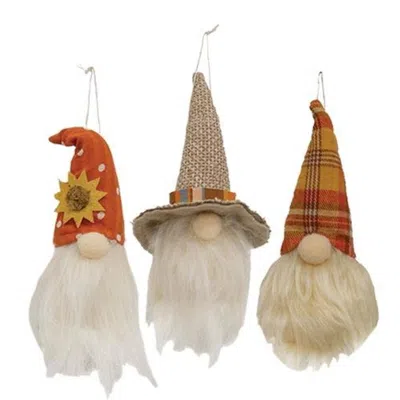 Homegifo Harvest Gnome Ornament 3 Asstd. In Multi