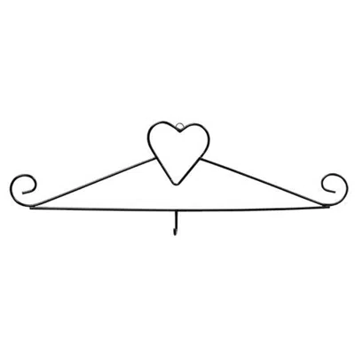 Homegifo Heart Calendar Hook In Black