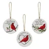 Homegifo Heaven & Nature Sing Cardinal Ornament 3 Asstd.
