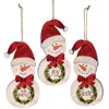 Homegifo Hello Snowman W/wreath Ornament 3 Asstd.