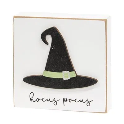 Homegifo Hocus Pocus Witch Hat Block In Black