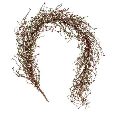 Homegifo Holiday Combo Pip Garland 4 Ft. In Red