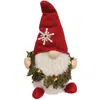 Homegifo Holly Wreath Gnome W/led Lights