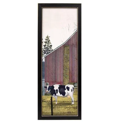 Homegifo Holstein Framed Print 6x18 In Multi