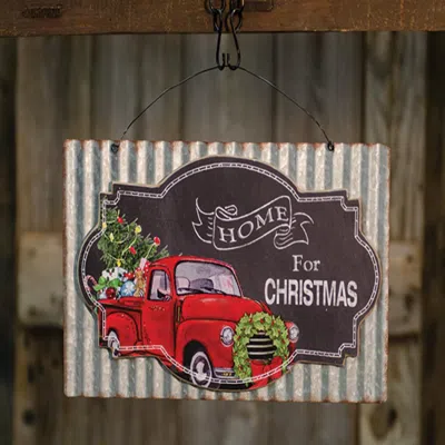 Homegifo *home For Christmas Sign In Red