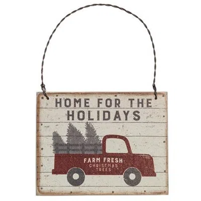 Homegifo Home For The Holidays Ornament In Neutral