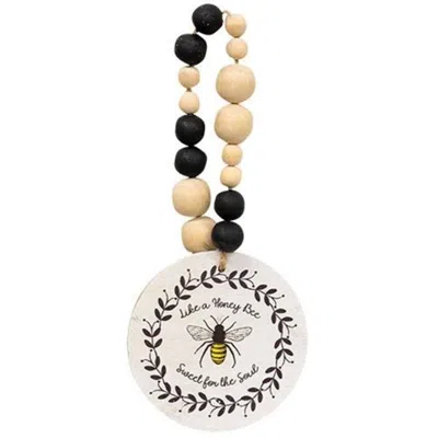 Homegifo *honey Bee Bead Hanger Sign In Neutral