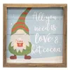 Homegifo *hot Cocoa Gnome Slat Frame