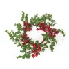Homegifo Hunter's Glen Berries & Eucalyptus Candle Ring 4.5"