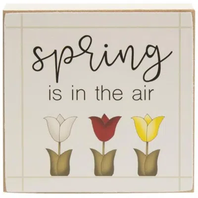 Homegifo Fright This Way Square Block 3 Asstd. In Multi