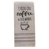 Homegifo I Run On Coffee & Cuss Words Dish Towel