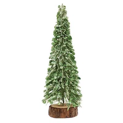 Homegifo Icy Boxwood Brush Tree 12" In Green