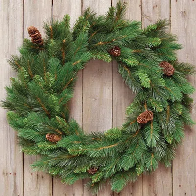 Homegifo Imperial Majestic Pine Wreath 24" In Green