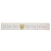 Homegifo In His Love We Find Peace Painted Wood Block 12"