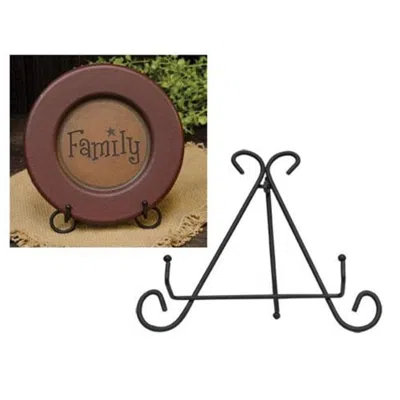 Homegifo Iron Easel 5" In Black