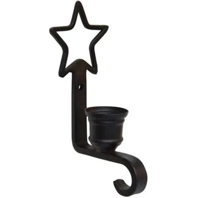 Homegifo Iron Star Taper Hook In Black