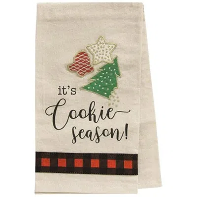 Homegifo It's Cookie Season! Dish Towel In Multi