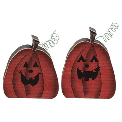 Homegifo Jack O Lantern Block 2 Asstd. In Red