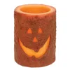 Homegifo Jack-o'-lantern Timer Pillar 4"
