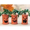 Homegifo Jack O Lantern Wooden Spool 3 Asstd.