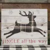 Homegifo *jingle All The Way Sign With Reindeer