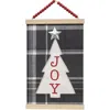 Homegifo *joy Christmas Tree Scroll Plaque