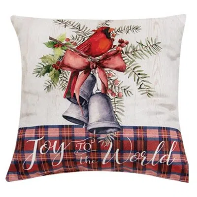 Homegifo Joy To The World Cardinal Pillow In Multi
