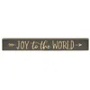 Homegifo *joy To The World Engraved Sign 24" X 3.5"