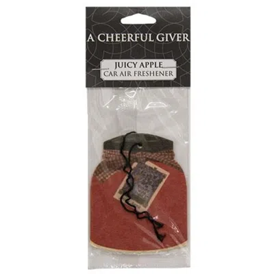 Homegifo Juicy Apple Car Air Freshener In Brown