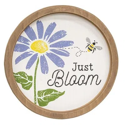 Homegifo *just Bloom Circle Frame In Multi