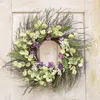 Homegifo Lakeside Mix Wildflower Sunburst Wreath 22"